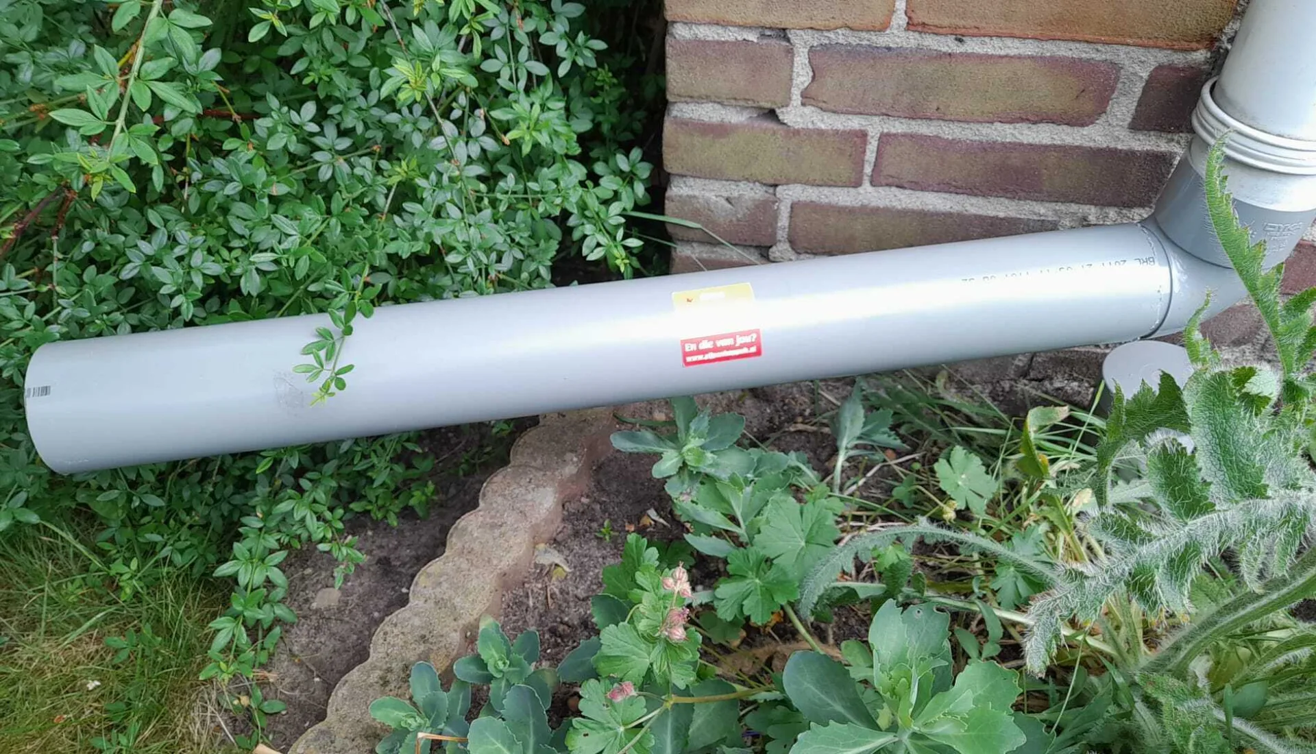 Regenpijp afkoppelen 2 hier
